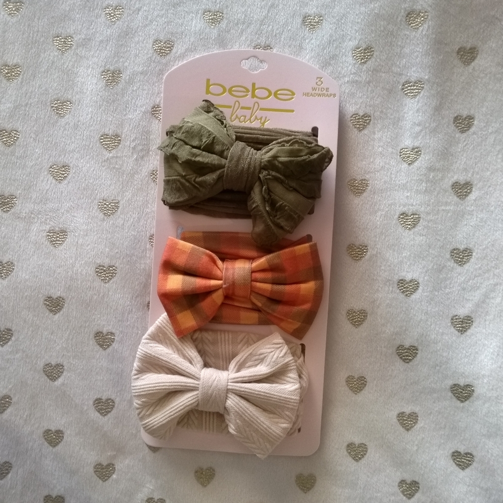 ✂️*NWT* 10/$40 Bebe Baby Bow Set